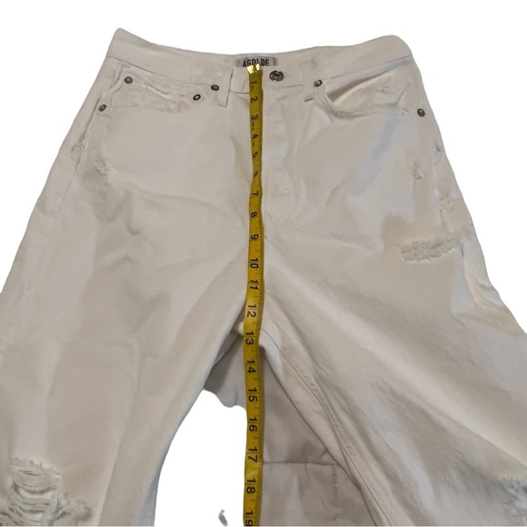 Agolde Women's Cream Jeans - Picture 9 of 16